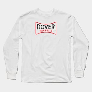 Dover Fan Belts (Original Design - White - Worn) Long Sleeve T-Shirt